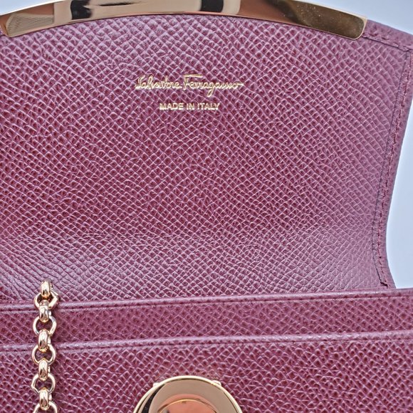 Salvatore Ferragamo Leather Card Case Wallet - Picture 6 of 8